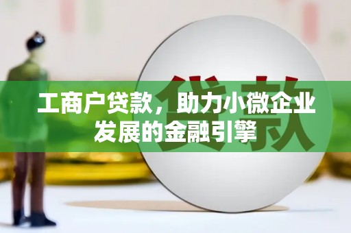 涵江工商户贷款，助力小微企业发展的金融引擎