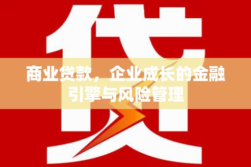 涵江商业贷款，企业成长的金融引擎与风险管理