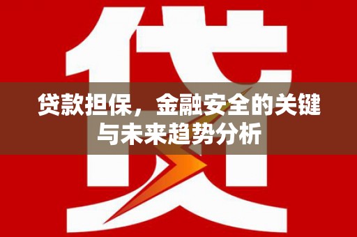 涵江贷款担保，金融安全的关键与未来趋势分析