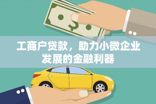 涵江工商户贷款，助力小微企业发展的金融利器