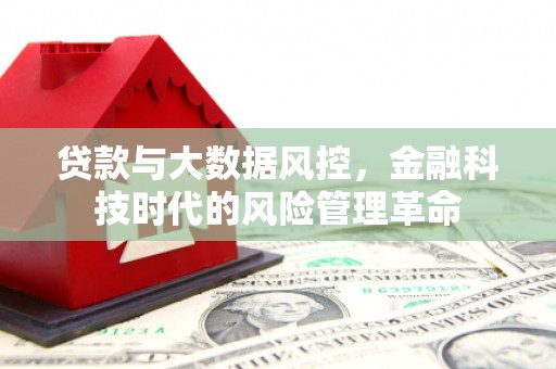 涵江贷款与大数据风控，金融科技时代的风险管理革命