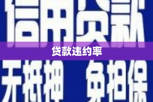 涵江贷款违约率