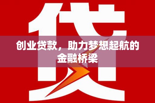 涵江创业贷款，助力梦想起航的金融桥梁