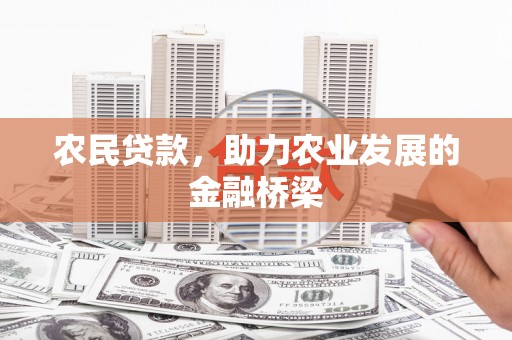 涵江农民贷款，助力农业发展的金融桥梁