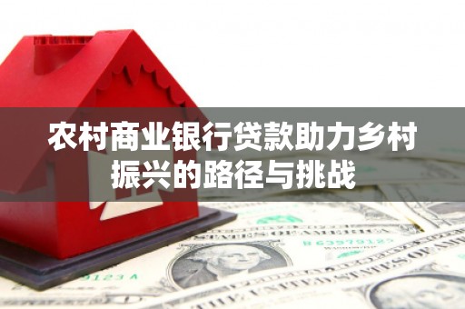 涵江农村商业银行贷款助力乡村振兴的路径与挑战