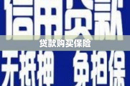 涵江贷款购买保险