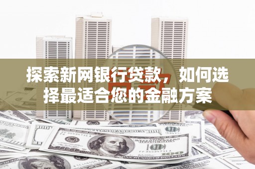 涵江探索新网银行贷款，如何选择最适合您的金融方案
