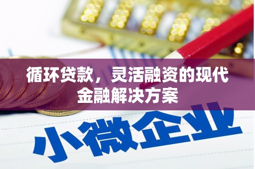 涵江循环贷款，灵活融资的现代金融解决方案