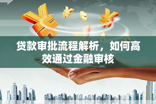 涵江贷款审批流程解析，如何高效通过金融审核