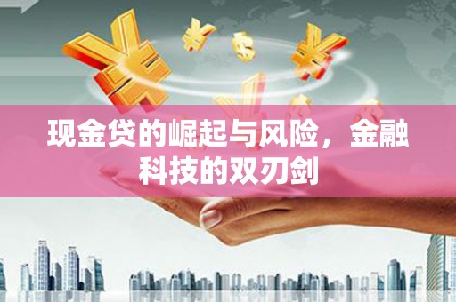 涵江现金贷的崛起与风险，金融科技的双刃剑