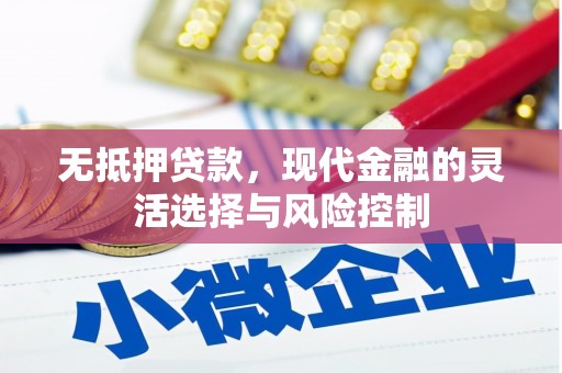 涵江无抵押贷款，现代金融的灵活选择与风险控制