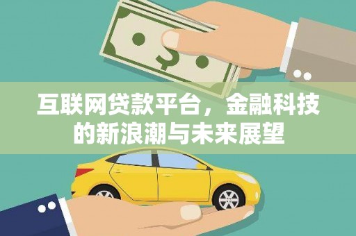 涵江互联网贷款平台，金融科技的新浪潮与未来展望