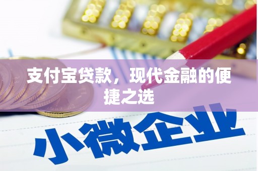 涵江支付宝贷款，现代金融的便捷之选