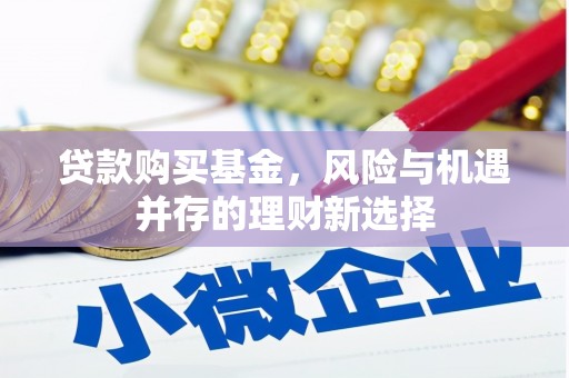 涵江贷款购买基金，风险与机遇并存的理财新选择
