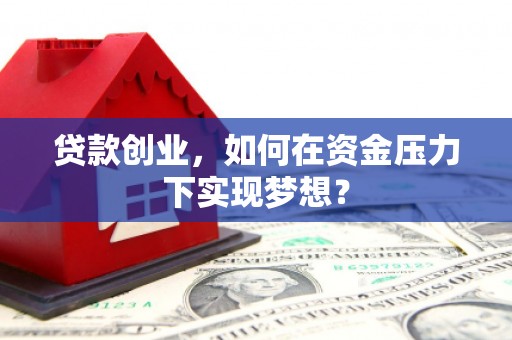 涵江贷款创业，如何在资金压力下实现梦想？