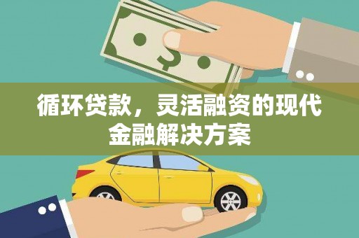 涵江循环贷款，灵活融资的现代金融解决方案