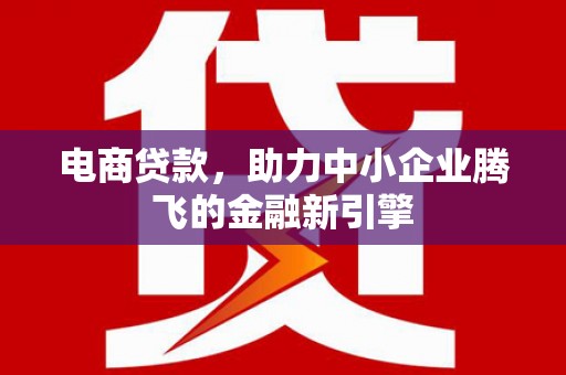 涵江电商贷款，助力中小企业腾飞的金融新引擎