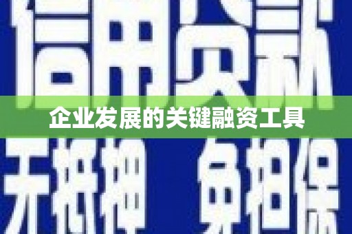 涵江企业发展的关键融资工具
