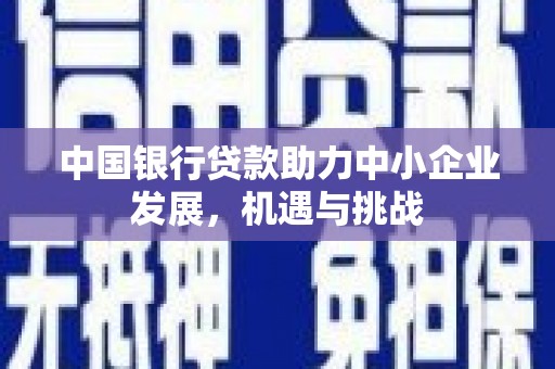 涵江中国银行贷款助力中小企业发展，机遇与挑战