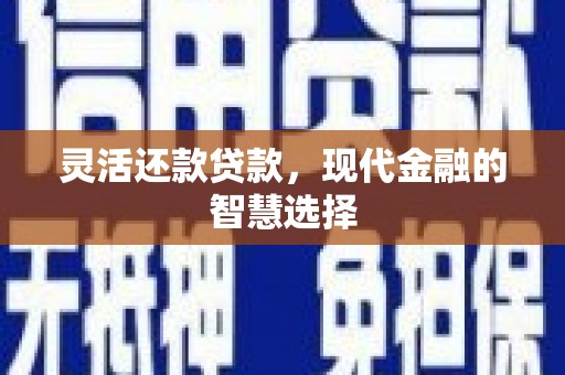涵江灵活还款贷款，现代金融的智慧选择