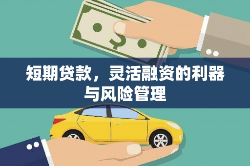 涵江短期贷款，灵活融资的利器与风险管理