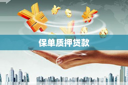 涵江保单质押贷款