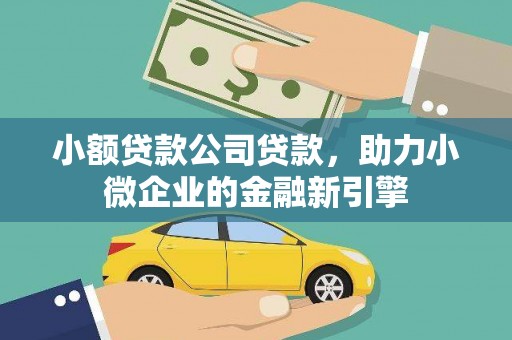 涵江小额贷款公司贷款，助力小微企业的金融新引擎