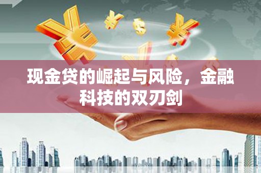 涵江现金贷的崛起与风险，金融科技的双刃剑