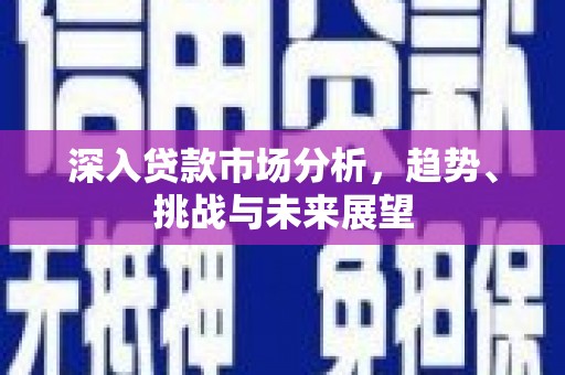涵江深入贷款市场分析，趋势、挑战与未来展望