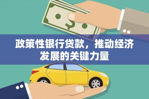 涵江政策性银行贷款，推动经济发展的关键力量
