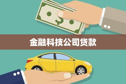 涵江金融科技公司贷款