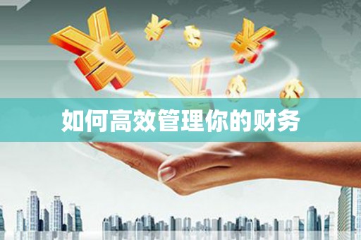 涵江如何高效管理你的财务