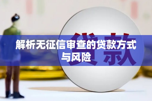 涵江解析无征信审查的贷款方式与风险