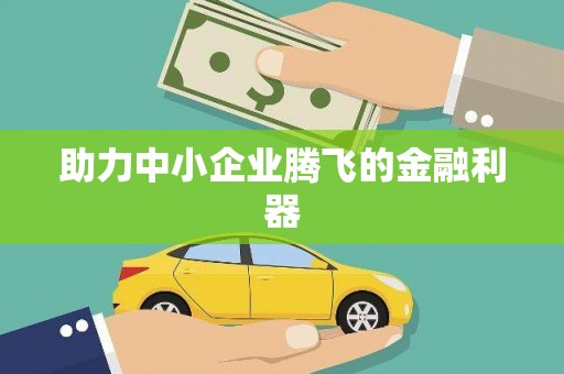 涵江助力中小企业腾飞的金融利器