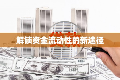 涵江解锁资金流动性的新途径